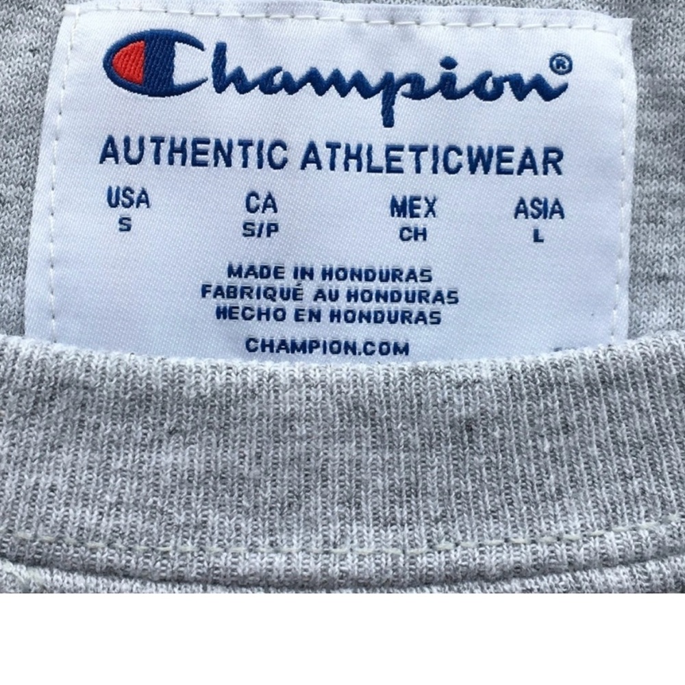 Nwt Champion Grey Multicolor Script Logo Power Bl… - image 6